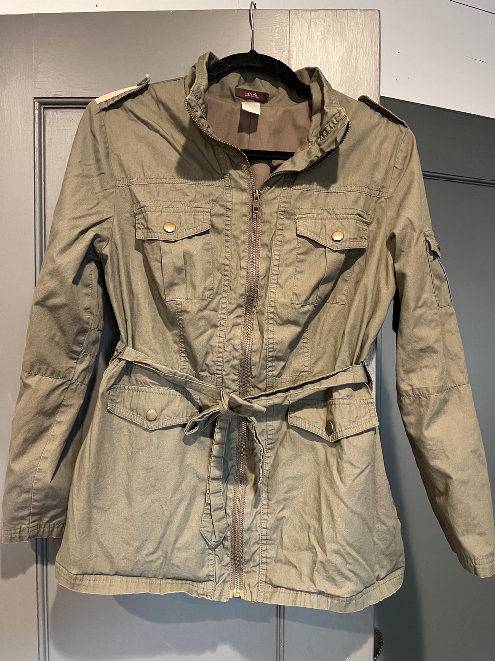 Women's Utility Jacket - Olive Green